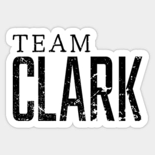 Team Clark - Caitlin 22 Supporter Black BP-23 Sticker